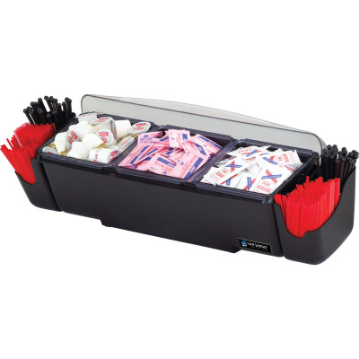 San Jamar BD4003 The Dome Condiment Center 22"