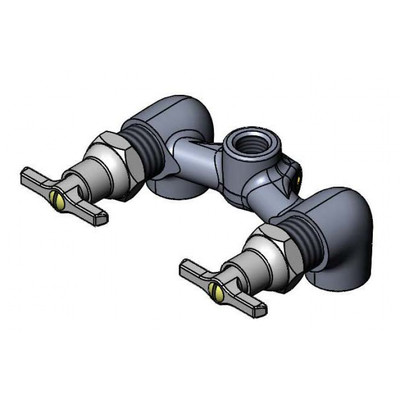 T&S Brass 0RK1 Mixing Control Valve wall mount 4"