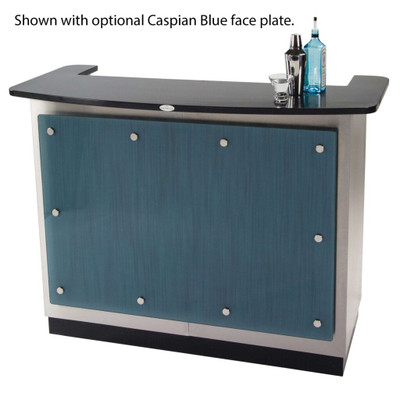 Lakeside 76110 60" Wilson Portable Bar with Stainless Steel Interior