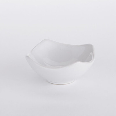 American Metalcraft SQSC20 3" 2 Oz. Ceramic Squound Sauce Cup