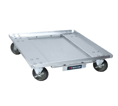 Cres Cor 500026 27" W x 26.5" D x 7.38" H Hi-Tensile Aluminum Transport Dolly without Handle