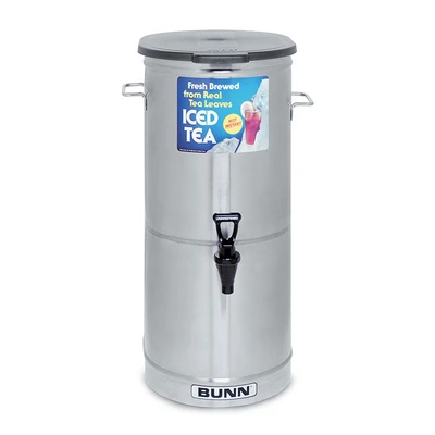 Bunn 34100.0001 5 Gallon Stainlee Steel Iced Tea/Coffee Dispenser