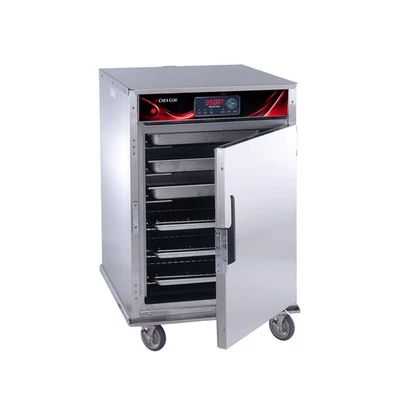 Cres Cor CO-151-HUA-6DE 28.75" W Stainless Steel Half Height Solid State Controls Cook-N-Hold Cabinet - 208 Volts