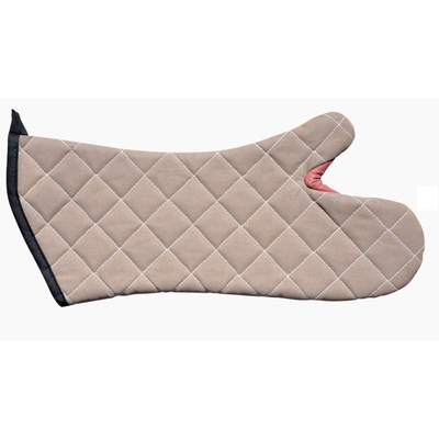 San Jamar 800FG13 13&quot; Tan BestGuard Oven Mitt