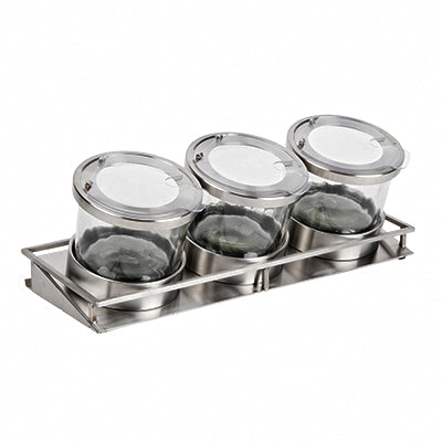 Cal-Mil 1850-5-55NL Cold Condiment Display 16-1/2"