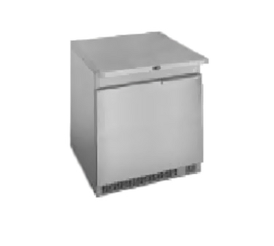 Randell 9404F-290-R 27"W One-Section Solid Reach-In Undercounter Freezer