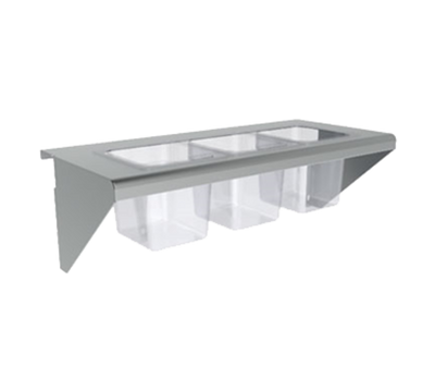Vulcan CONRAIL-48 48" W Stainless Steel Condiment Rail