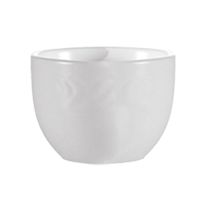 CAC China RSV-45 4.5 Oz. Super White Porcelain Round Roosevelt Chinese Style Tea Cup (3 Dozen Per Case)