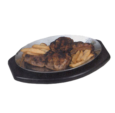 American Metalcraft PLA912 Aluminum Oval Sizzle Platter