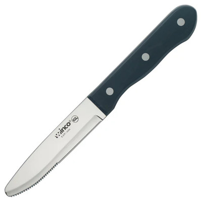 Winco K-81P 9-3/4" Jumbo Steak Knife with Solid POM Handle (6 Each Per Pack)
