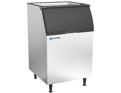 Ice-O-Matic B55 510 Lbs. Aluminum Top Hinged Slope Front Door Ice Bin