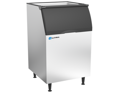 Ice-O-Matic B55 510 Lbs. Aluminum Top Hinged Slope Front Door Ice Bin