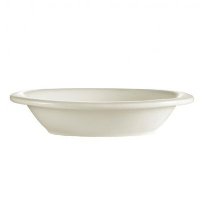 CAC China REC-BK10 22 Oz. American White Ceramic Oval Baking Bowl (1 Dozen)