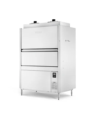 Hobart PW20N-ADV-2 Advansys 58.26" W Stainless Steel Front Loading Ventless Pot Pan Utensil Washer - 480 Volts