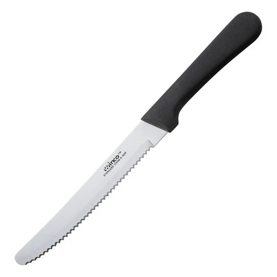 Winco K-50P 8-11/16" Steak Knife with Plastic Handle (contains 1 Dozen)