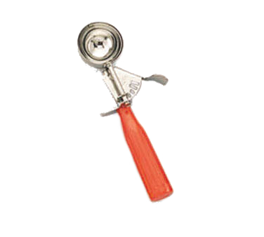 American Metalcraft NSPDS24 Size 24 Red Handle Thumb Disher