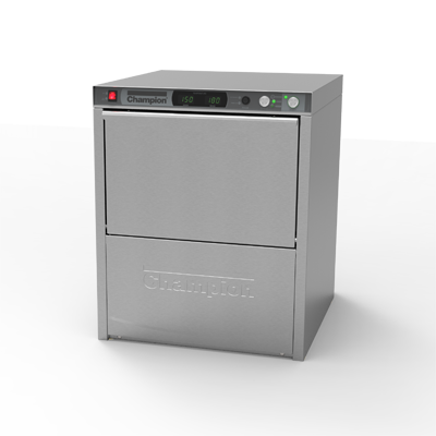 Champion UH330ADA 24" High Temp Undercounter Dishwasher 30 racks per Hour with Built-In Booster