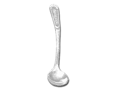 Bon Chef 9121CGRN 1 Oz. Calypso Green Salad Dressing Ladle