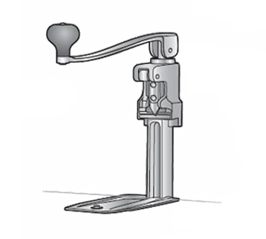 Alfa International ECO1 Plated Steel Can Opener 11"
