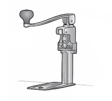 Alfa International ECO1 Plated Steel Can Opener 11"