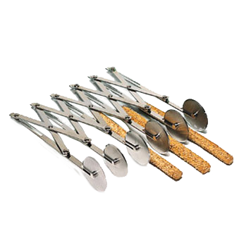 American Metalcraft MWPC6x2 Multi-Wheel Pastry Cutter With 6 2" Parallel Wheels