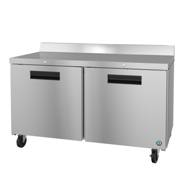 Hoshizaki WF60B-01 60" W Two-Section Two Door Reach-In Steelheart Series Worktop Freezer