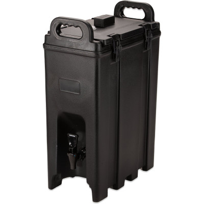 Carlisle LD500N03 5 Gallon Black Beverage Server