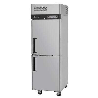 Turbo Air M3RF19-2-N(-L) 25.13" W Stainless Steel One-Section Solid Door Reach-In M3 Solid Dual Temperature - 115 Volts