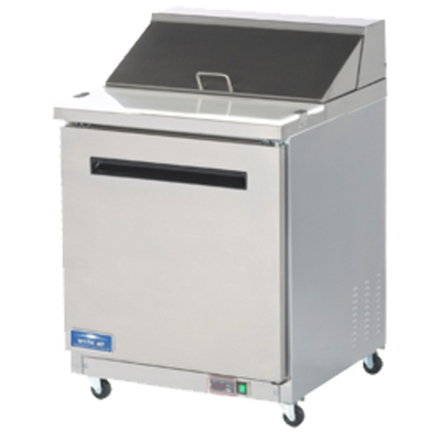 Arctic Air AMT28R 29" W One-Section One Door Mega Top Sandwich or Salad Prep Table