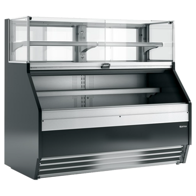 Infrico USA IDC-VCO12 51.56&quot; W Straight Glass Combo Series Display Case