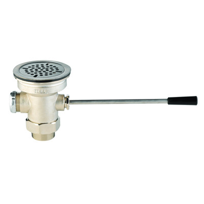 T&S Brass B-3970-XS Waste Drain Valve 3-1/2"