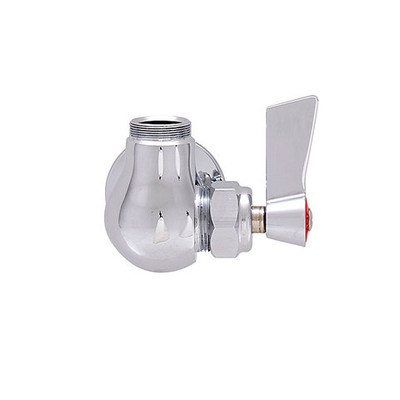 Fisher 70459 Wall Mount Single Hole 1/2" Female Inlet Stainless Steel Control Valve