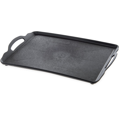 Dinex DXRST1520NSQ03 20"W Black Rectangle Room Service Tray