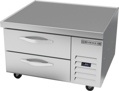 Beverage Air WTRCS36HC 36"W Two Drawer Worktop Cook Stand Refrigerator