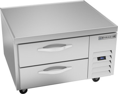 Beverage Air WTRCS36HC 36"W Two Drawer Worktop Cook Stand Refrigerator