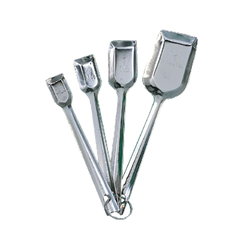 American Metalcraft MSSS73 Stainless Steel Measuring Spoon Set