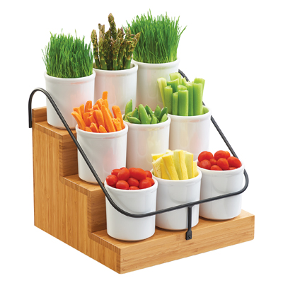 Cal-Mil 3638-60 Condiment Station 14-1/2"W x 13"D x 12-1/4"H