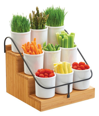 Cal-Mil 3638-60 Condiment Station 14-1/2"W x 13"D x 12-1/4"H