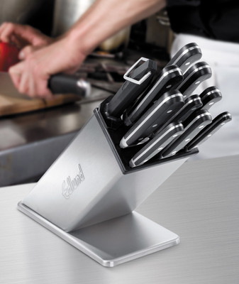 Edlund KBS-2006 9" Stainless Steel Knife Block