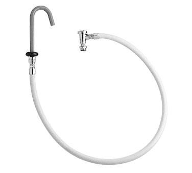 Fisher 5008 3/4" x 72" Hose Vacuum Breaker 360 Swivel Gooseneck Pot Filler