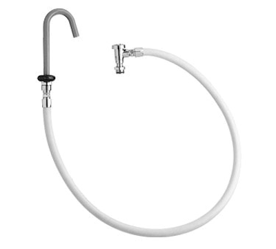 Fisher 5008 3/4" x 72" Hose Vacuum Breaker 360 Swivel Gooseneck Pot Filler