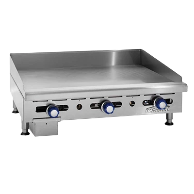 Imperial IMGA-4828-1-NG 48" Natural Gas Countertop Griddle - 120,000 BTU