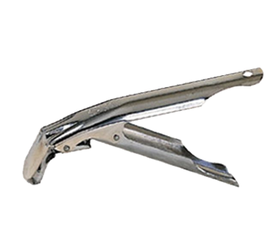 American Metalcraft I9540 8&quot; Nickel Plated Steel Pan Gripper