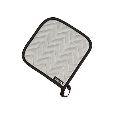 San Jamar 802SPH 7" x 7" Silver Pot Holder