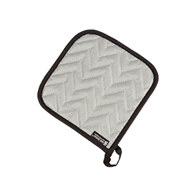 San Jamar 802SPH 7" x 7" Silver Pot Holder