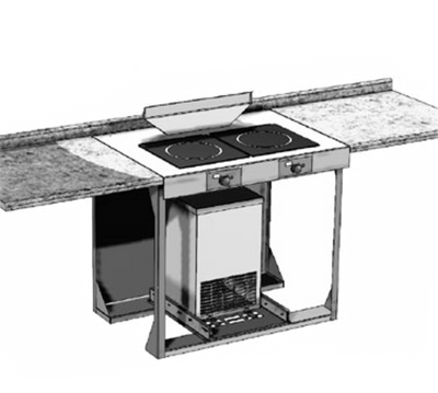 Spring USA ICB348-18 Induction Range Built-in / Drop-In