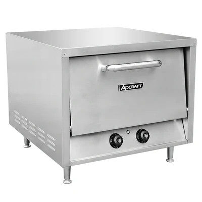 Admiral Craft PO-18 23" W Stainless Steel Double Deck Pizza Oven - 240 Volts
