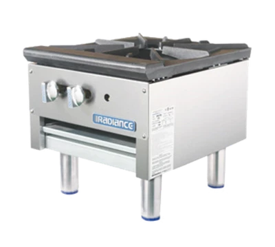 Turbo Air TASP-18S 18" W Stainless Steel Radiance Stock Pot Range - 79,000 BTU