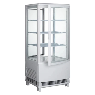 Winco CRD-1 17"W Glass Door Refrigerated Beverage Display