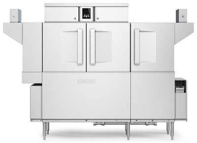 Hobart CL76-ADV+BUILDUP Low Temp Conveyor Dishwasher With Booster Heater